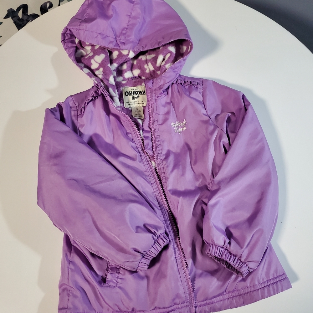 Girl's Wind Hooded Jacket (fleece lined)